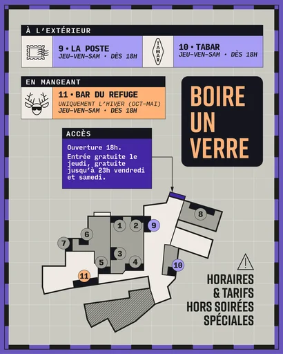BOIRE & MANGER EN MARS